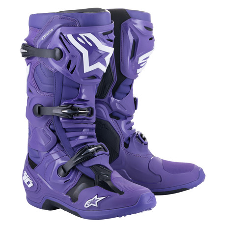 Alpinestars Stövel Tech 10 Violett/Svart Alpinestars Stövel Tech 10 Violett/Svart
